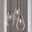 Axya Glass Pendant Lights - Nordic Minimalist Wave Set for Living Room, Cafe, and Bedroom