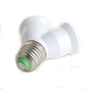 Axyaa E27 to 2 E27 Light Socket Converter Bulb Adapter