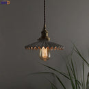 Axyaa Nordic Ceramic Pendant Light for Dining & Living Room, Vintage Copper Shade