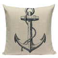 Axyaa Ocean Decor Throw Pillow Cover for Home & Office Furniture
