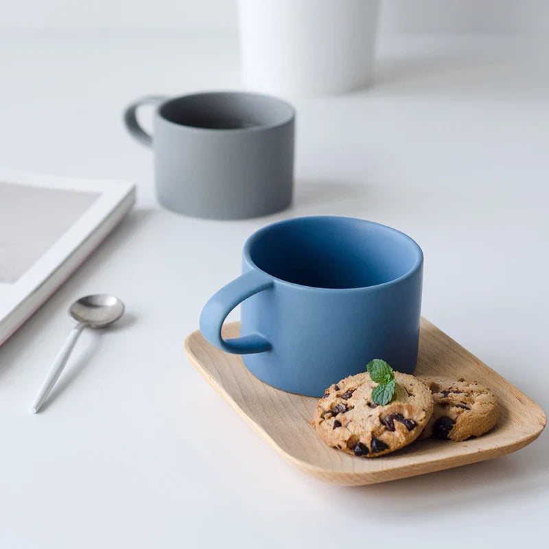 Axya Matte Mug Set - Nordic Style Coffee Mugs