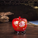 Axyaa Elegant Chinese Cloisonne Vase: Luxury Porcelain Ornament for Home Decor
