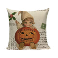 Halloween Skull Masquerade Cushion Cover - Axyaa Branded Decorative Throw Pillow Cover