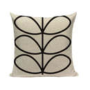 Axyaa Woven Flower Tree Cushion Cover - Black & White Decorative Pillowcase