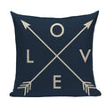 Axyaa Geometric Deer Pillow Cover - Nordic Home Decoration 45X45Cm