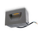 Axyaa Square Corner LED Outdoor Stair Lights for Hotel Stairs & Walls