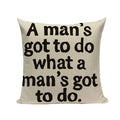 Axyaa Love Letter Cushion Cover Decorative Pillows Sofa Car Home Decor Linen Throw Pillow Case