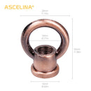Axyaa Chandelier Hook Load Rings M10 Lighting Accessories - 5Pieces