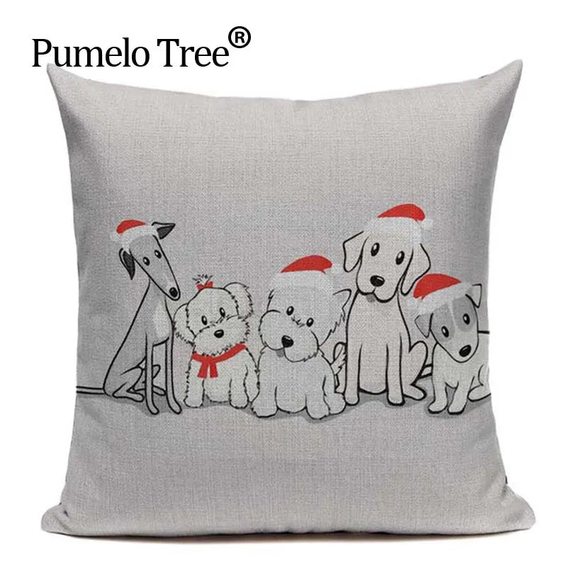Axyaa Cartoon Animal Pillowcase for Sofa Bed - Cute Decorative Cushion Cover