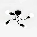 Axyaa Retro Industrial Wrought Iron Ceiling Light for Home Kitchen Cafe Bar Dinning
