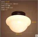 Axyaa Retro LED Ceiling Light - Industrial Vintage Style for Living Room