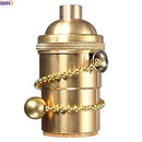 Axyaa Vintage E27 Edison Lamp Holder with Switch - 110-220v