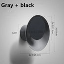 Axyaa Colorful LED Wall Lamp: Modern Nordic Round Sconce for Dining Room and Bedroom