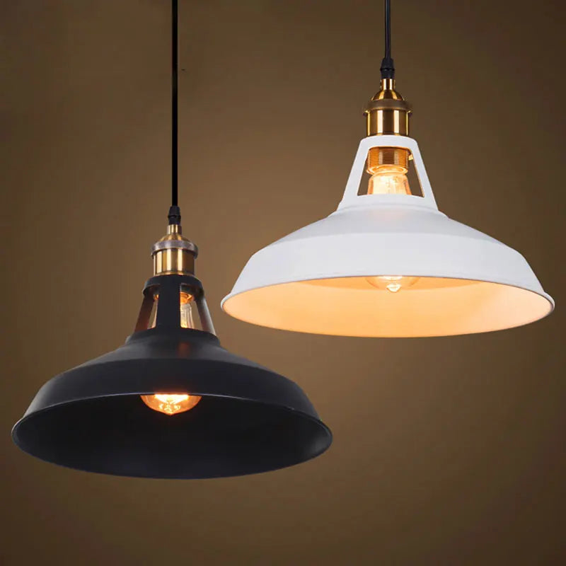 Axyaa Retro Loft Hollow Single Head Pendant Chandelier