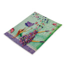 Axyaa Nordic Flower Placemats Set of 4