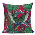 Axyaa Tropical Plant Banana Leaf Throw Pillow Cover for High Quality Home Decor