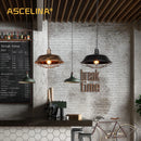 Axyaa Retro Industrial Pendant Light for Vintage Home Lighting Fixtures.
