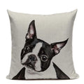 Axyaa Luxury Animal Pillow Case - 45x45cm Square Custom Cushion