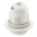 Axyaa E27/E14 Lamp Bulb Holder | Lighting Accessory Fitting Socket Base | Black/White, 110-220V