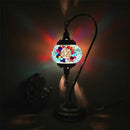 Axyaa Vintage Turkish Mosaic Glass Table Lamp Bedside Bed Light