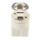 Axyaa White Ceramic G9 Lamp Holder Base 110V-220V Douille Soquete for G9 Socket