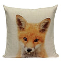 Axyaa Animal Series Cushion Cover: Tiger Elephant Monkey Pillow Cover Home Decor
