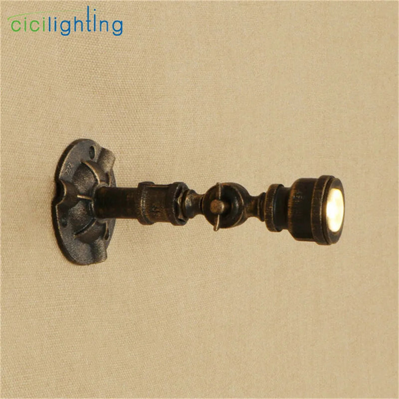 Axyaa Water Pipe Decor LED Wall Light Warm White 5W 10W for Kitchen Bedroom Stairs