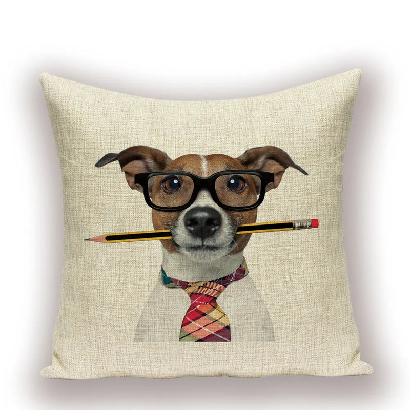 Axyaa Cartoon Cushion Cover 45x45cm - High Quality Pillowcase for Living Room