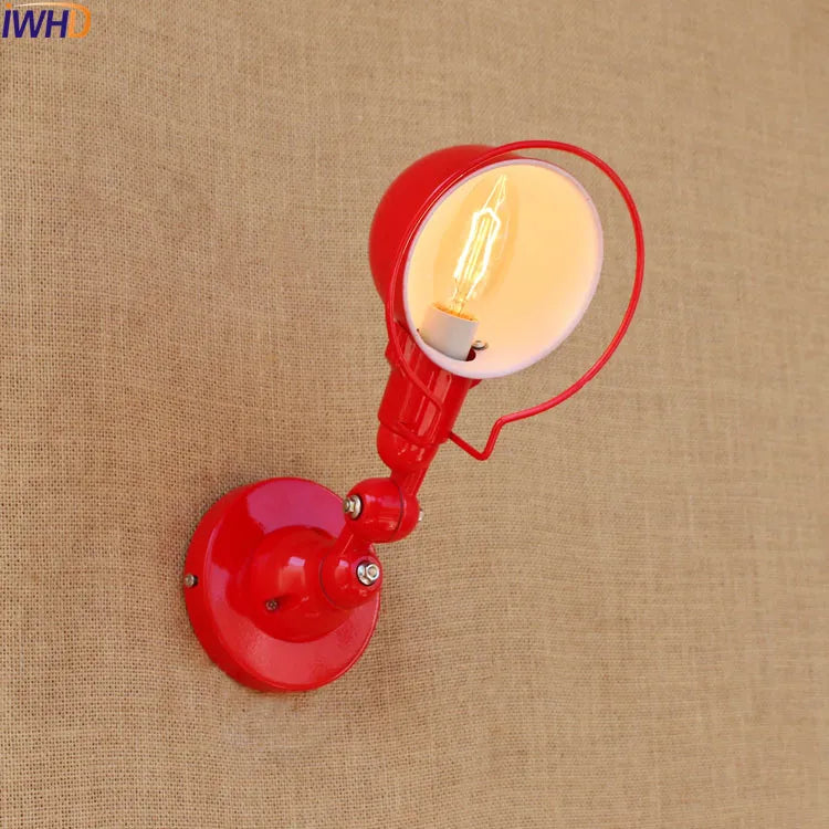 Axyaa Modern LED Wall Light with Rotating Arm for Bedroom Indoor Lighting