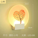 Axyaa Modern Romantic Wall Lamp LED - Nordic Design for Bedroom, Stair, Porch