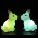 Axyaa Cute Rabbit Night Light for Children - Baby Gift, Cartoon Bunny Lamp