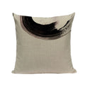 Axyaa Geometric Wave Dots Line Spring Cushion Cover - Black White - Custom Home Decor Pillow Cover