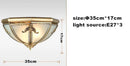 Axyaa Full Copper Ceiling Light for Balcony, Aisle, Staircase, and Storage Room