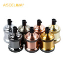 Axyaa Vintage Edison Lamp Base Pendant Light E27 Industrial Fittings Socket