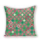 Geometric Linen Cushion Cover for Home Decor - Axyaa's Stylish Throw Pillow Case