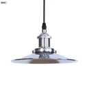 Axyaa Retro LED Pendant Light | Silver Vintage Industrial Hanging Lamp