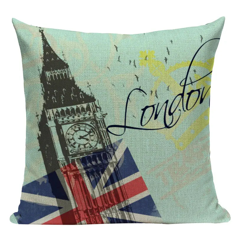 Nordic Soldier Home Cushion Cover 45x45cm Custom Sofa Pillowcase by Axyaa