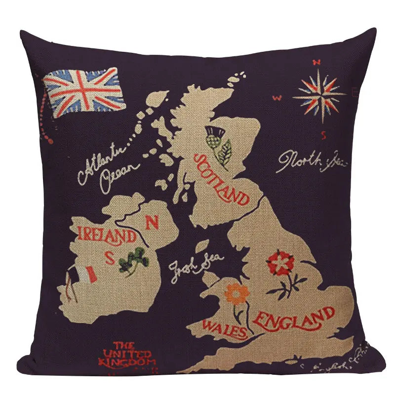Nordic Soldier Home Cushion Cover 45x45cm Custom Sofa Pillowcase by Axyaa
