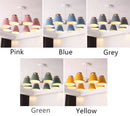 Axyaa Colorful Chandelier Ceiling Lamp Solid Wood Iron Lighting Fixtures