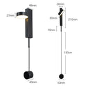 Axyaa Dimmable LED Wall Lamp for Modern Living Room Decor