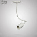 Axyaa LED Hose Track Lights, E27 Lamp Holder, Long Rod Bending Light