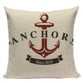 Axyaa Ocean Decor Throw Pillow Cover for Home & Office Furniture