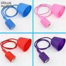 Axyaa Colorful Pendant Lights: Modern DIY Design, Home & Shop Lighting Solution