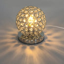 Axyaa Crystal Table Lamp for Modern Desktop Decor in Bedside Cabinet or Desk