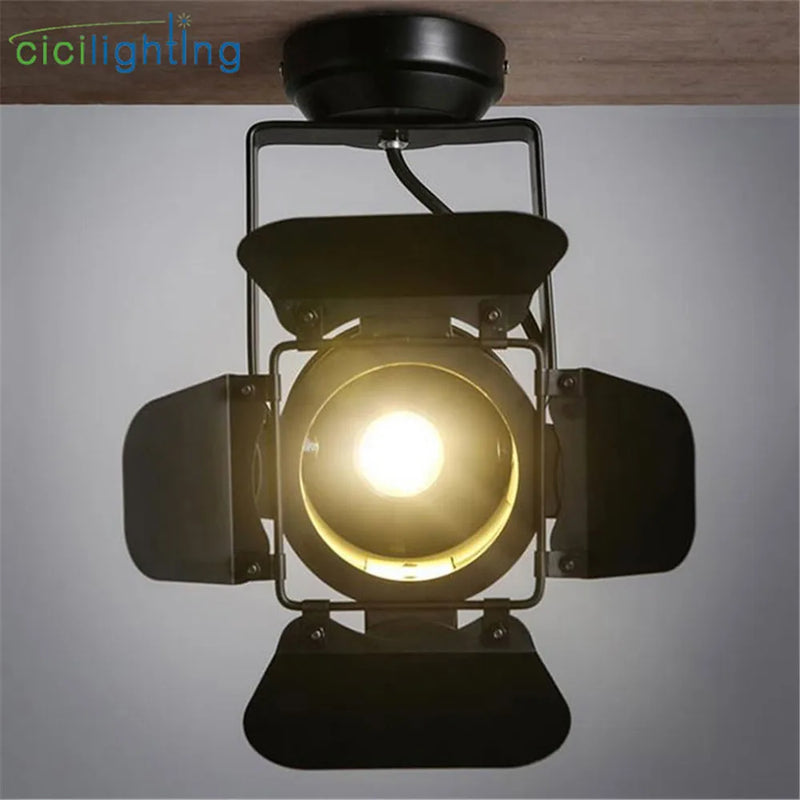 Axyaa Retro LED Spotlights for Living Room and Clothing Store Track Lights