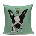 Axyaa Luxury Animal Pillow Case - 45x45cm Square Custom Cushion