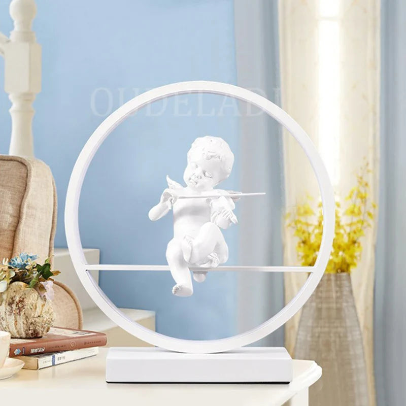 Axya Angel Bird LED Table Lamp for Romantic Home Decor