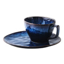 Axya Western Breakfast Tableware Set: Ceramic Plate, Milk Cup, Oatmeal Bowl