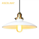 Axyaa Vintage Industrial Style Pendant Lamp Dia 250mm E27 Aluminum Iron Retro Loft