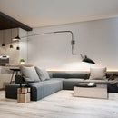 Axyaa Loft Industrial Vintage Pendant Lamp & Rotating Sconce Wall Lights